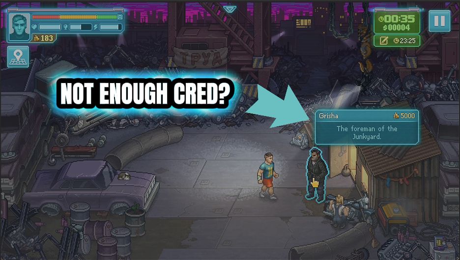 Punch Club 2: Fast Forward — Street Cred (screenshot 2)